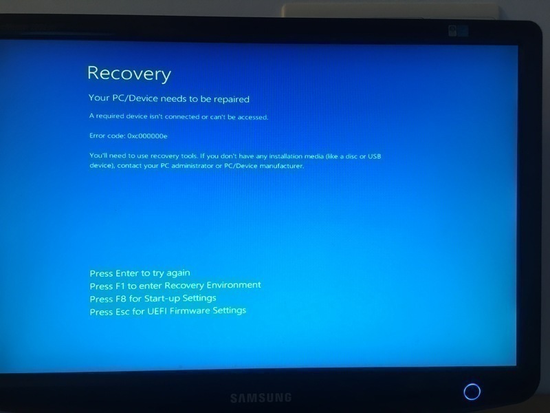 Windows broke